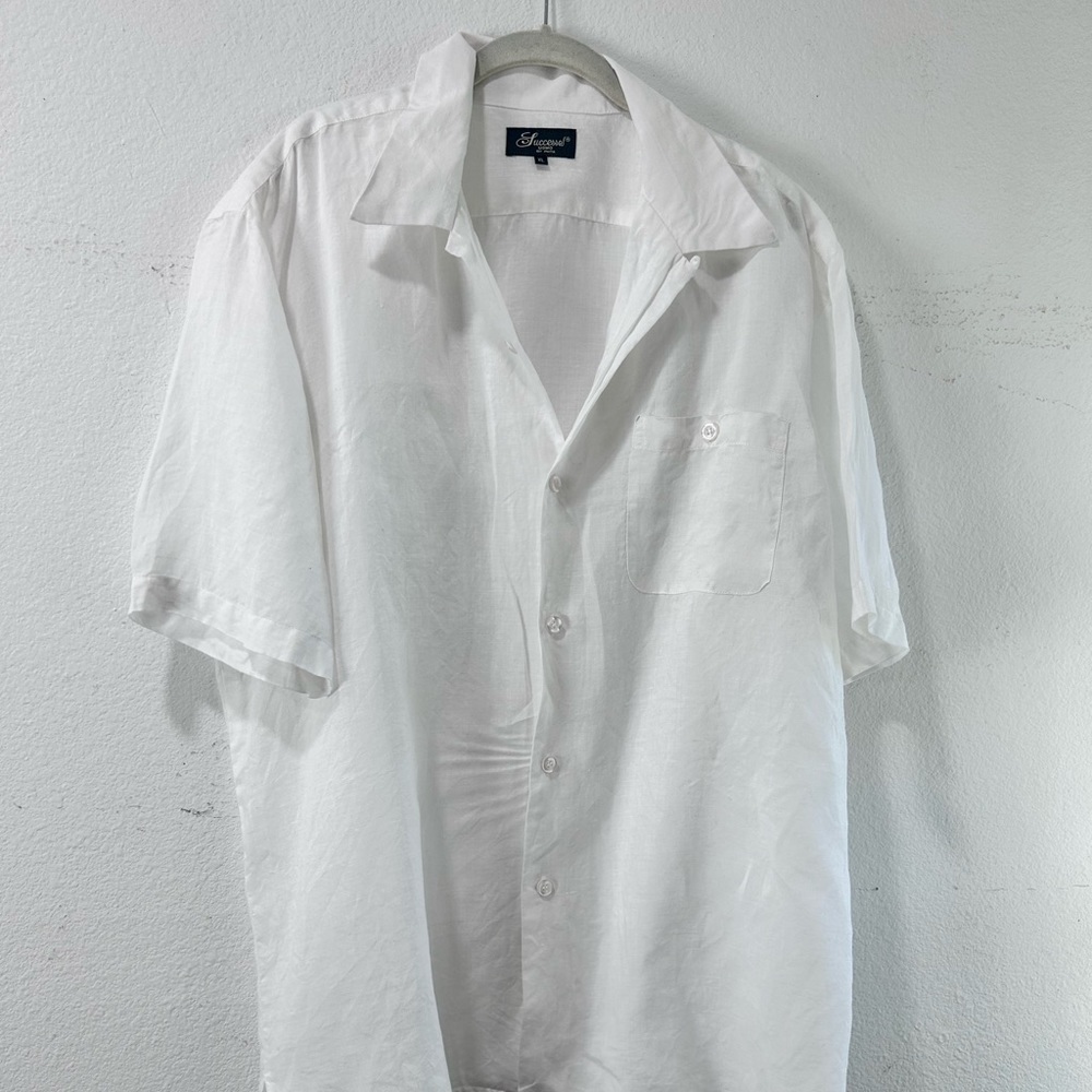 Luccessol uomo by phita button up shirt white